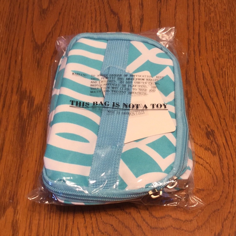 Makeup bag.